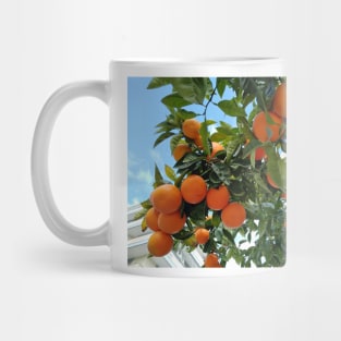 Orange sun Mug